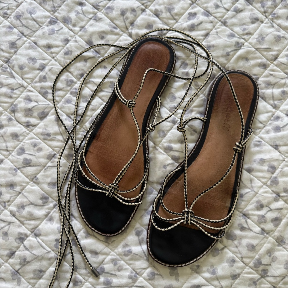 Madewell Katya Lace Up Sandals